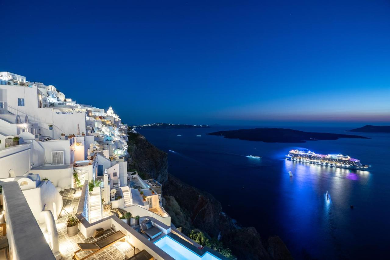 Inspire Santorini Luxury Villas Fira  Exteriör bild